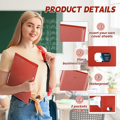 Henoyso 36 Pcs Plastic Folders - Image 3