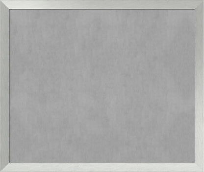 Amanti Art Silver Framed Magnetic Board 44x52 Oversize Vision Board by AmantiArt