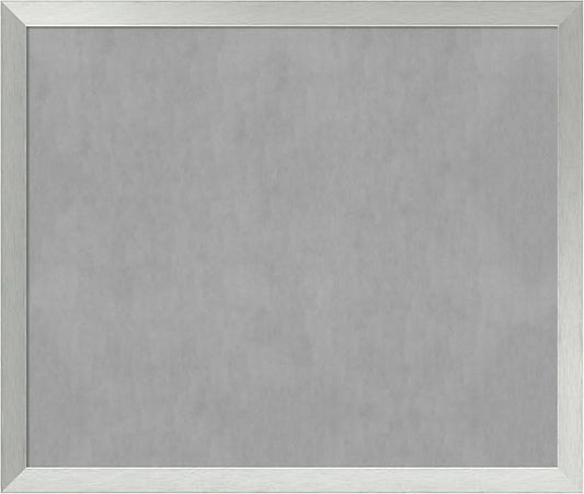 Amanti Art Silver Framed Magnetic Board 44x52 Oversize Vision Board by AmantiArt