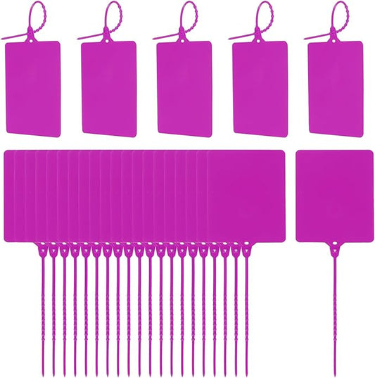 MECCANIXITY Plastic Seals Shipping Tags, by MECCANIXITY