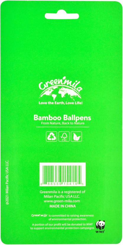 Green Mila Durable Pens, 1.0mm Ballpoint Pens Premium Writing Quality - Image 6