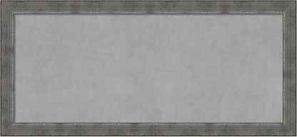Amanti Art Silver Framed Magnetic Board 24x52 Oversize Vision Board by AmantiArt