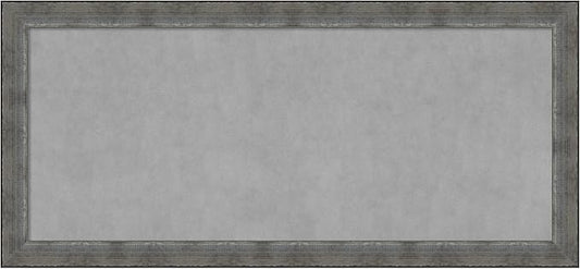 Amanti Art Silver Framed Magnetic Board 24x52 Oversize Vision Board by AmantiArt