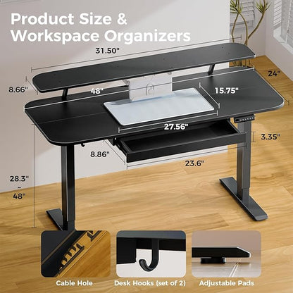 COMHOMA Electric Standing Desk - Image 2