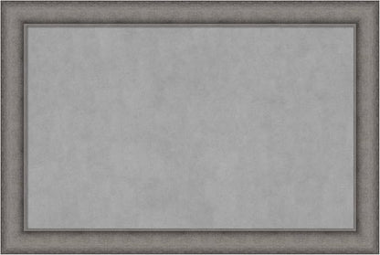 Amanti Art Grey Framed Magnetic Board 24x36 Large Vision Board by AmantiArt