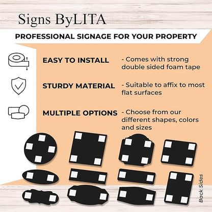 Standard Conference Room Sign -Red - Image 9