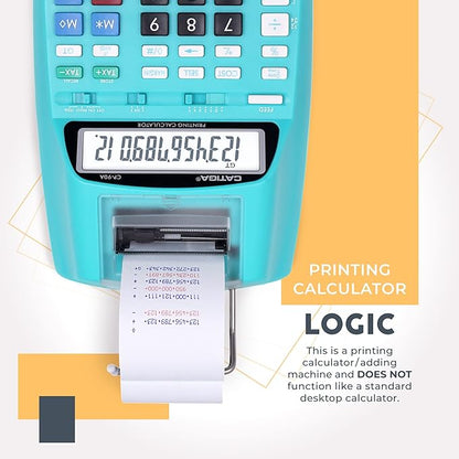 CATIGA New & Upgraded 2025 Printing Calculator Adding Machine 10 Key, Desktop - Image 3