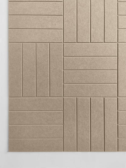DECORITA Felt Bulletin Board Tiles | Modern Cork Board Alternative | Large Cork - Image 5