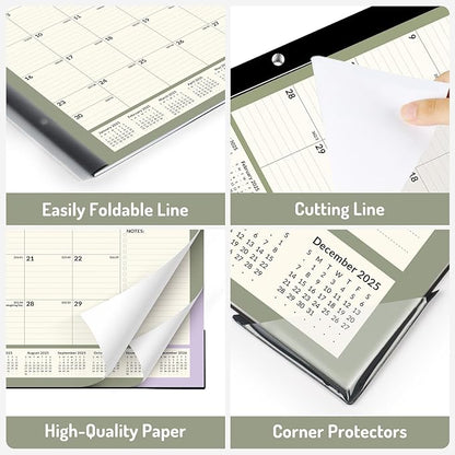 Forvencer 22" x 17" Large Desk Calendar 2026, 20 Months Calendar Runs from - Image 4