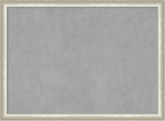 Amanti Art Silver Framed Magnetic Board 22x30 Medium Vision Board by AmantiArt