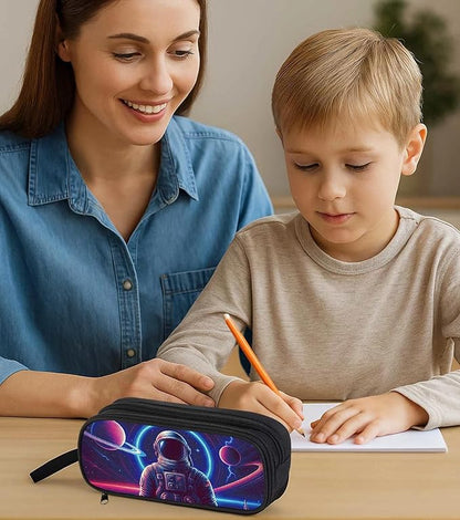 AnySmic Astronaut Pencil Case for Boys Girls, Large Pencil Pouch for Kids and - Image 6