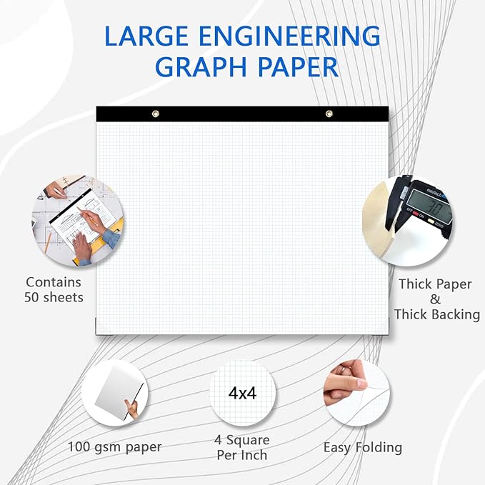 Large Engineering Graph Paper Pad - Image 5