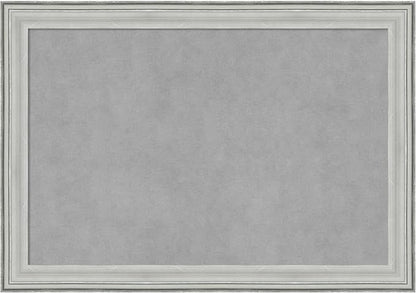 Amanti Art Silver Framed Magnetic Board 19x27 Medium Vision Board by AmantiArt