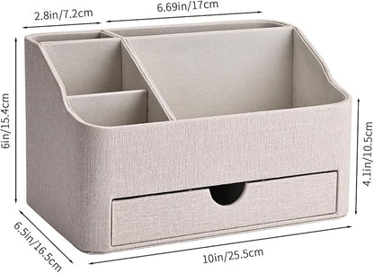KINGFOM PU Leather Desk Organizer - Image 3