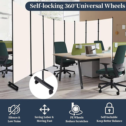Room Divider Folding Privacy Screens - Image 3