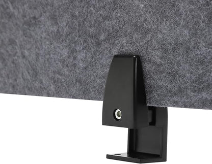 ReFocus Raw Clamp-On Acoustic Desk Divider Mounted Privacy Panel Set – Reduce - Image 6