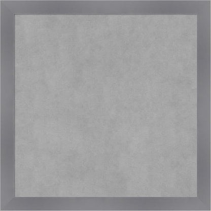Amanti Art Grey Framed Magnetic Board 22x22 Medium Vision Board by AmantiArt
