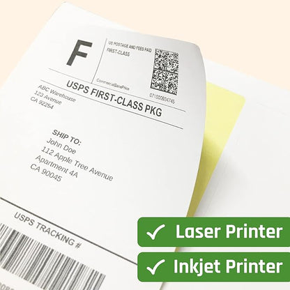 200 Sheets, Large White Labels Stickers - Image 4