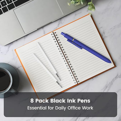 JIMMIDDA 8Pcs Black Gel Pens - Image 8