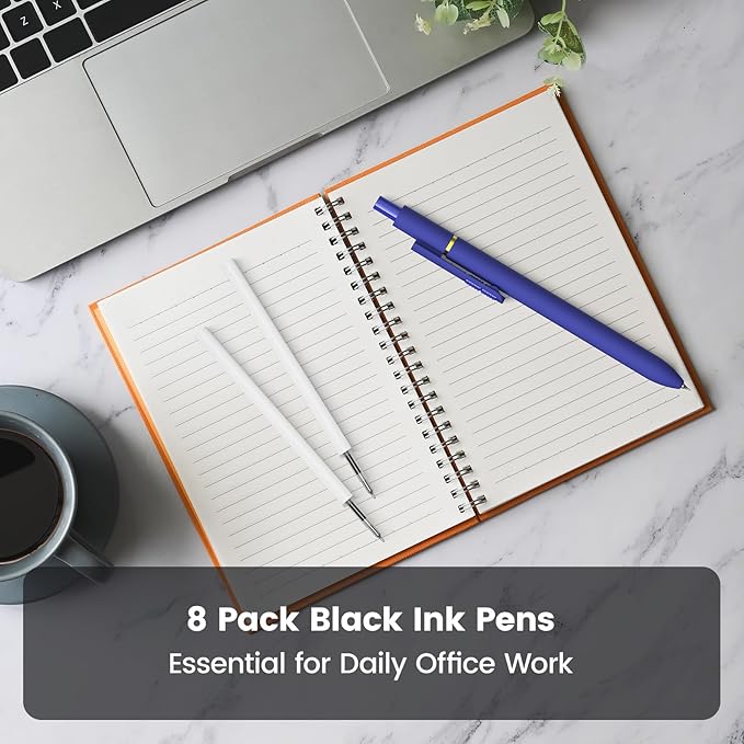 JIMMIDDA 16Pcs Black Gel Pens - Image 8
