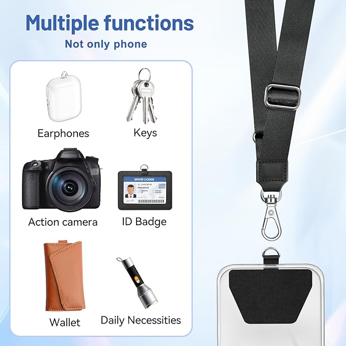 Doormoon Phone Strap Crossbody, Wrist Straps - Image 6