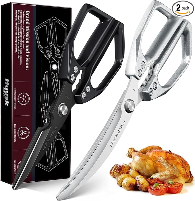 HUUSK Kitchen Scissors Set by HuuskKnife