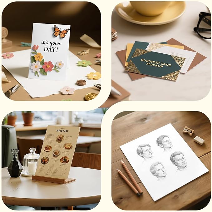 White Cardstock 8.5 x 11, Cardstock Paper, Copy Paper - Image 7