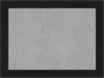 Amanti Art Black Framed Magnetic Board 25x33 Medium Vision Board by AmantiArt