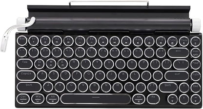 Adventurers Typewriter Style Retro Mechanical Keyboard LED Backlight 83 Keys by Unknown