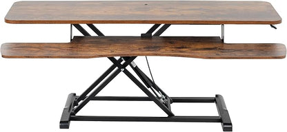 VIVO 48 inch Desk Converter, K Series, Height Adjustable Sit to Stand Riser by VIVO