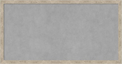 Amanti Art Silver Framed Magnetic Board 13x25 Small Vision Board by AmantiArt