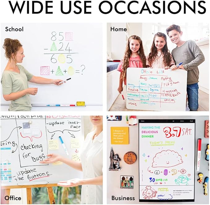 Shuttle Art Dry Erase Markers, 25 Pack 20 Colors Whiteboard Markers, Bundled - Image 8