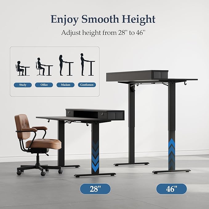 Klicelor 63 Inch Electric Standing Desk - Image 5