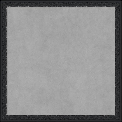 Amanti Art Black Framed Magnetic Board 22x22 Medium Vision Board by AmantiArt