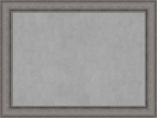 Amanti Art Grey Framed Magnetic Board 24x32 Medium Vision Board by AmantiArt