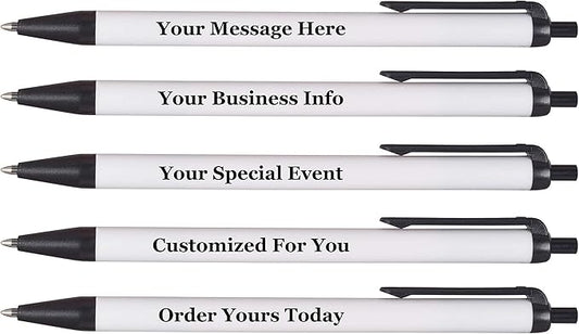 RevMark Personalized Ballpoint Pen, Custom Printed Name, Business or Event by RevMark