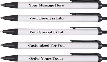 RevMark Personalized Ballpoint Pen, Custom Printed Name, Business or Event by RevMark