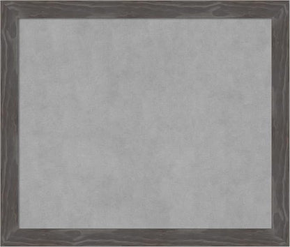 Amanti Art Grey Framed Magnetic Board 23x27 Medium Vision Board by AmantiArt