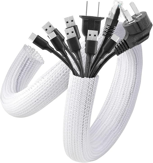 AGPTEK Cable Sleeve Cover, 6.6ft by AGPTEK