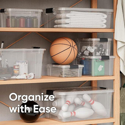 Superio Clear Storage Bins - Image 6