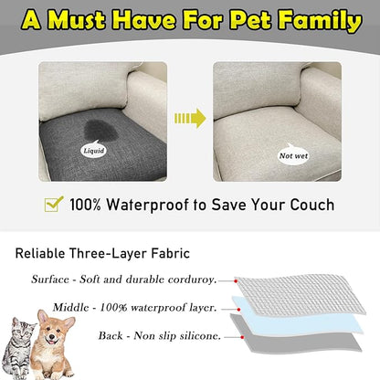 Couch Arm Covers, Waterproof Armrest Cover - Image 3