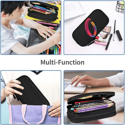 Pazacon Cute Initial Pencil Case - Image 6