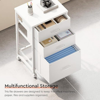 Maihail 3 Drawer Mobile File Cabinet - Image 8