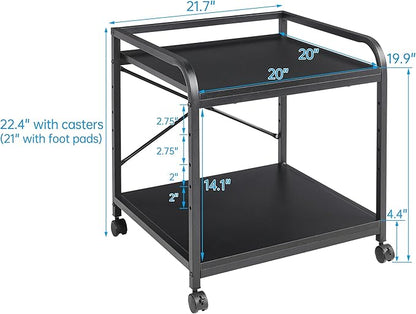 Fannova 2 Tier Under Desk Printer Stand - Image 3