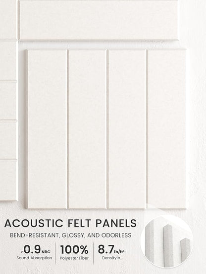 Bumusty Large Cork Board Alternative-47 x35 Felt Bulletin Board Tiles, - Image 3