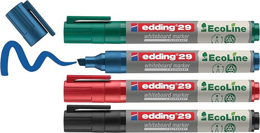 edding 29 Ecoline whiteboardmarker set by edding