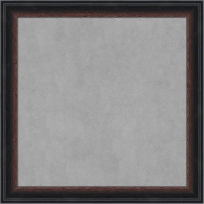 Amanti Art Black Framed Magnetic Board 14x14 X-Small Vision Board by AmantiArt