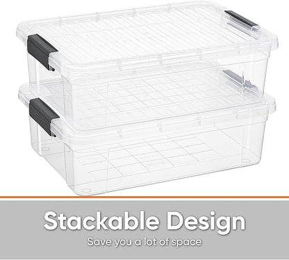 Superio Clear Storage Boxes - Image 5