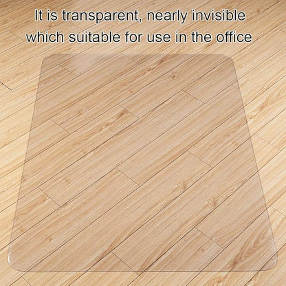 Kuyal Clear Chair mat for Hard Floors 36 x 48 inches Transparent Floor Mats - Image 6