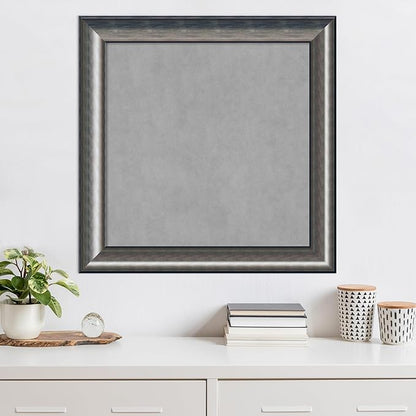 Amanti Art Silver Framed Magnetic Board 30x30 Medium Vision Board - Image 5